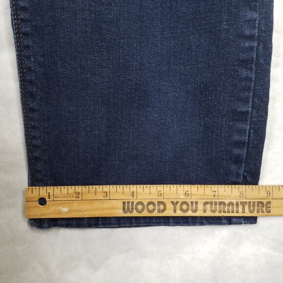 Mott & Bow Jeans Men's 38x32 Blue Slim Straight Leg Woos-Ston Stretch Denim - Picture 16 of 16